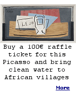 Pablo Picasso's 1921 painting ''Nature Morte'' is being raffled off for charity on May 20th for just over $100, a bargain when compared to the millions of dollars the famous Spanish painter's work regularly goes for.